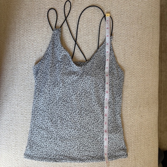 gaze DTLA cami tank top gray black animal print XS - Picture 10 of 12